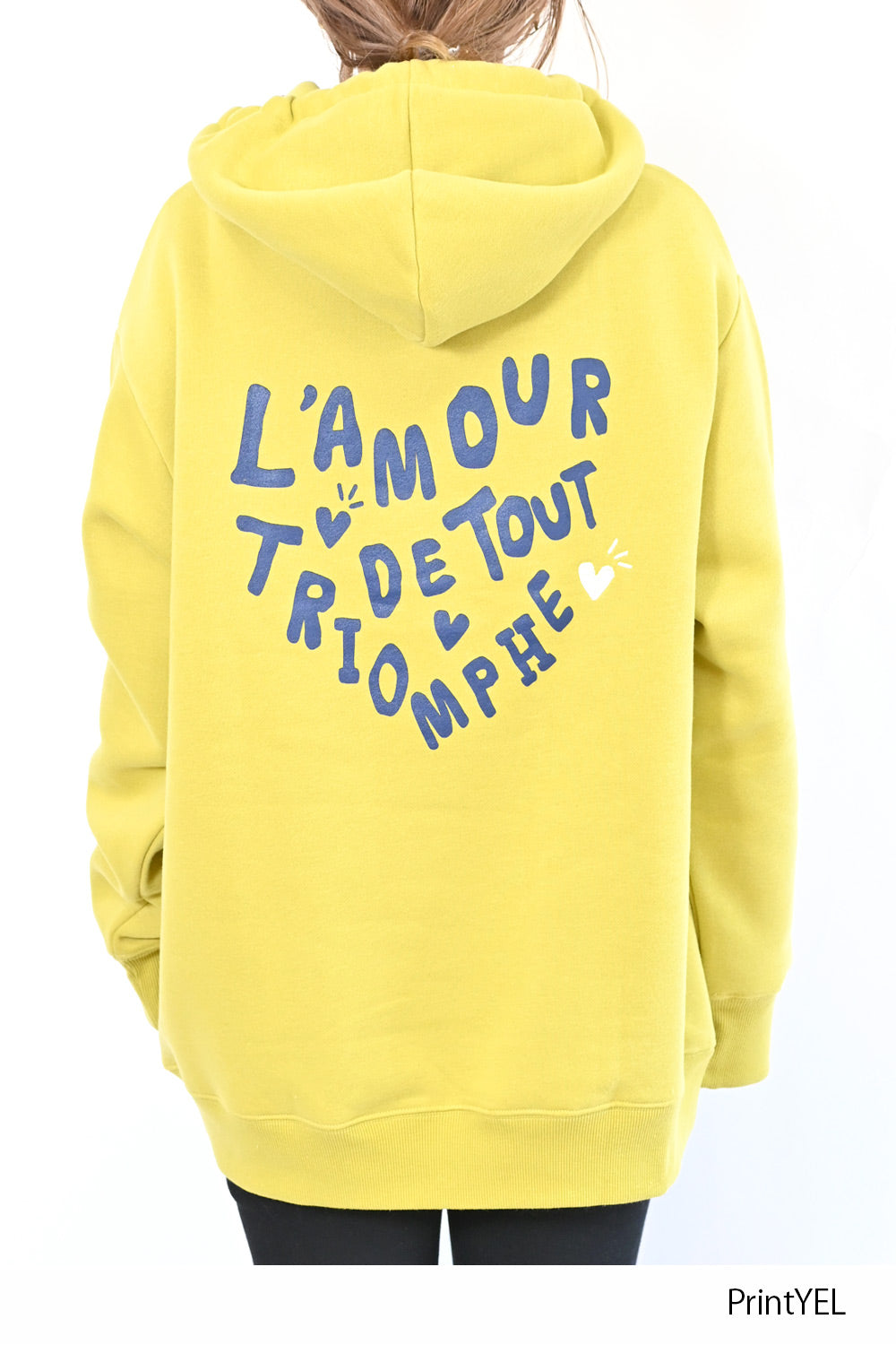 L'A MOUR 刺繍パーカー