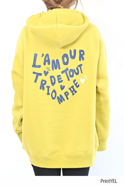 ≪SALE≫L'A MOUR Embroidered Hoodie