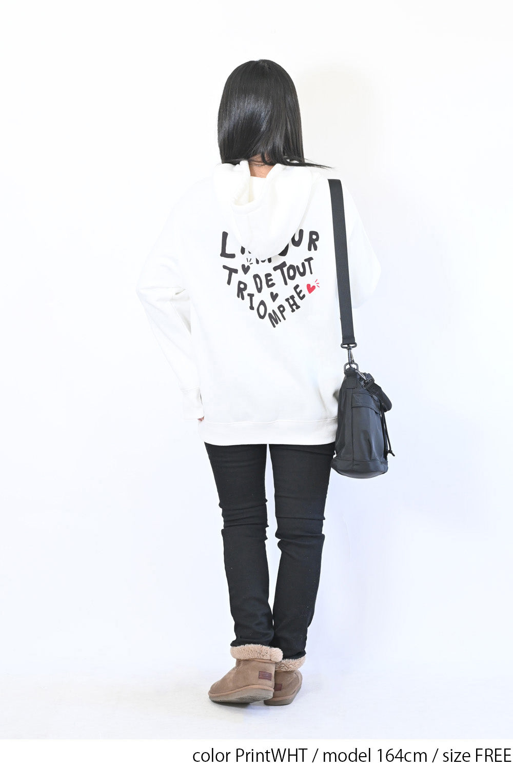 A LOVE MOVEMENTLOVE刺繍 タオル地パーカー 【公式通販】