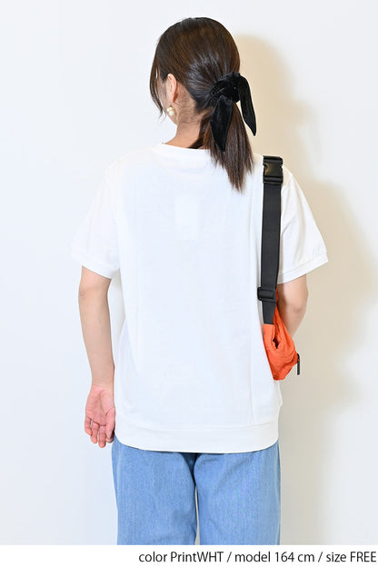 ≪SALE≫【夏ルックブック掲載item】カラーロゴプリントTee