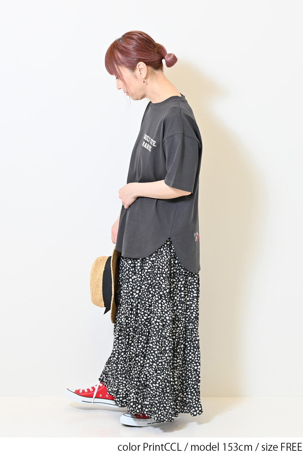 BACKナンバー刺繍 T
