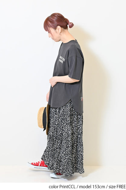 BACKナンバー刺繍 T
