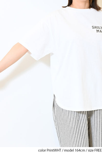 BACKナンバー刺繍 T