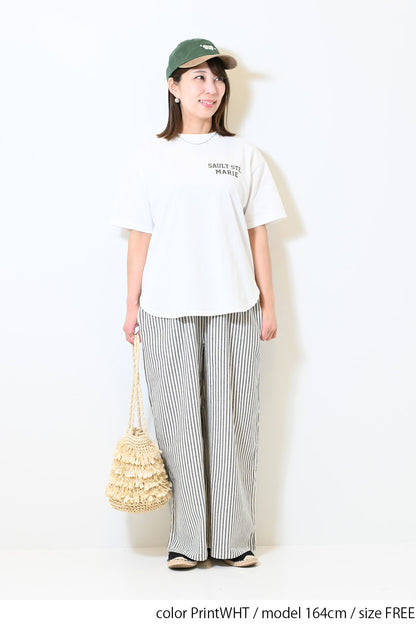 BACKナンバー刺繍 T