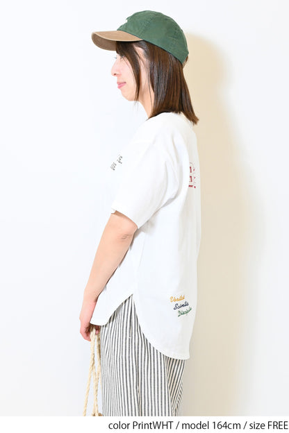BACKナンバー刺繍 T