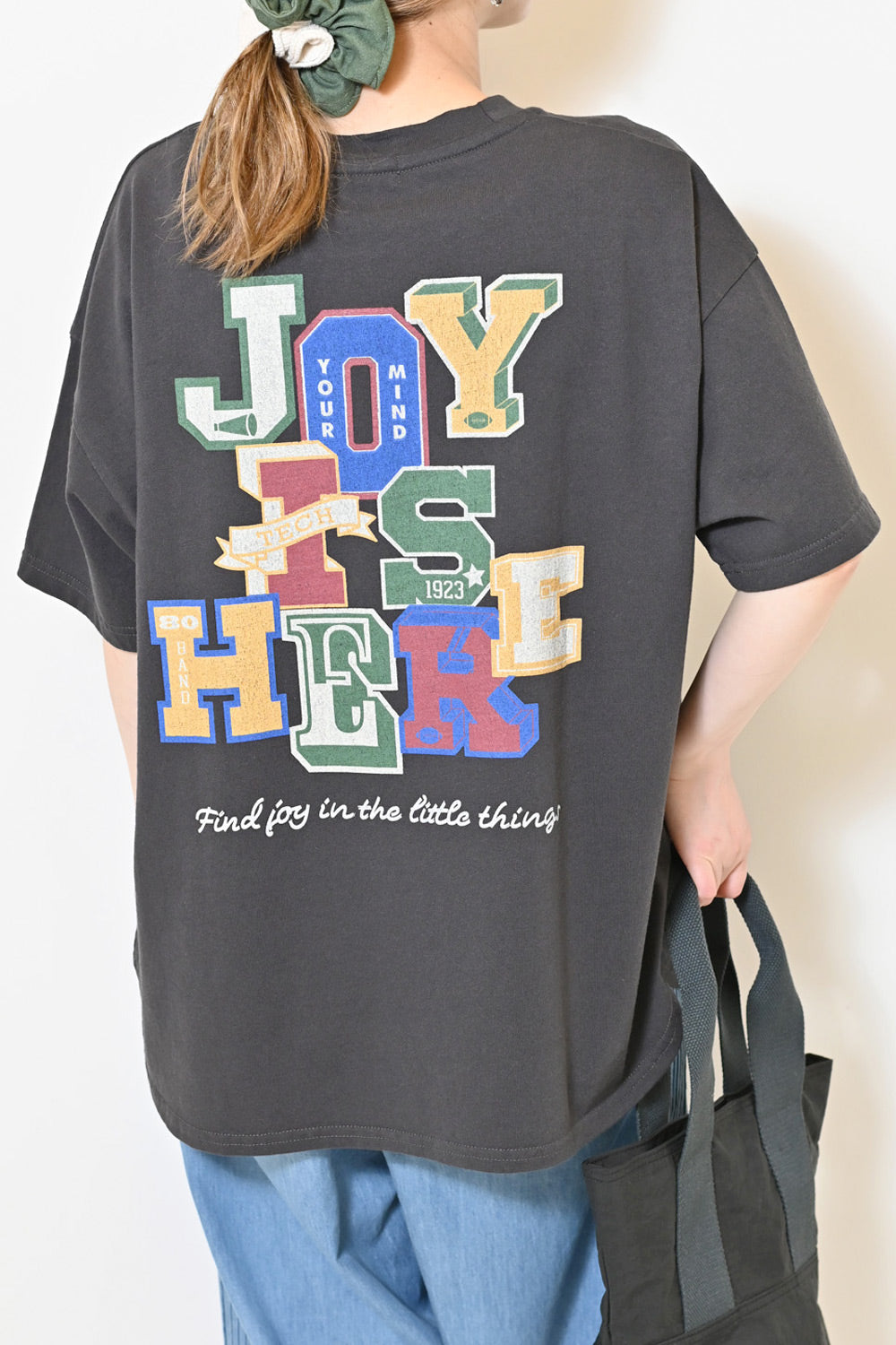 ≪SALE≫Patch Style Print Big Tee