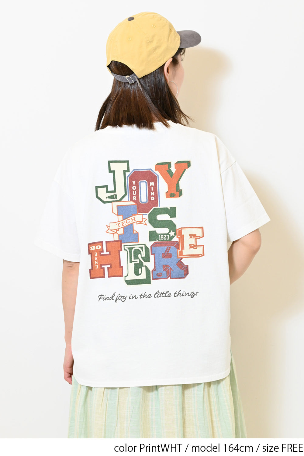 ≪SALE≫Patch Style Print Big Tee