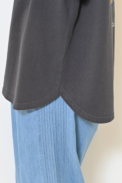 ≪SALE≫Patch Style Print Big Tee