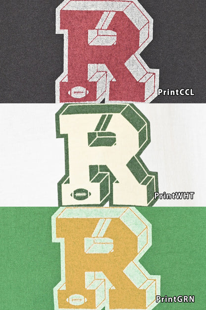 ≪SALE≫Patch Style Print Big Tee