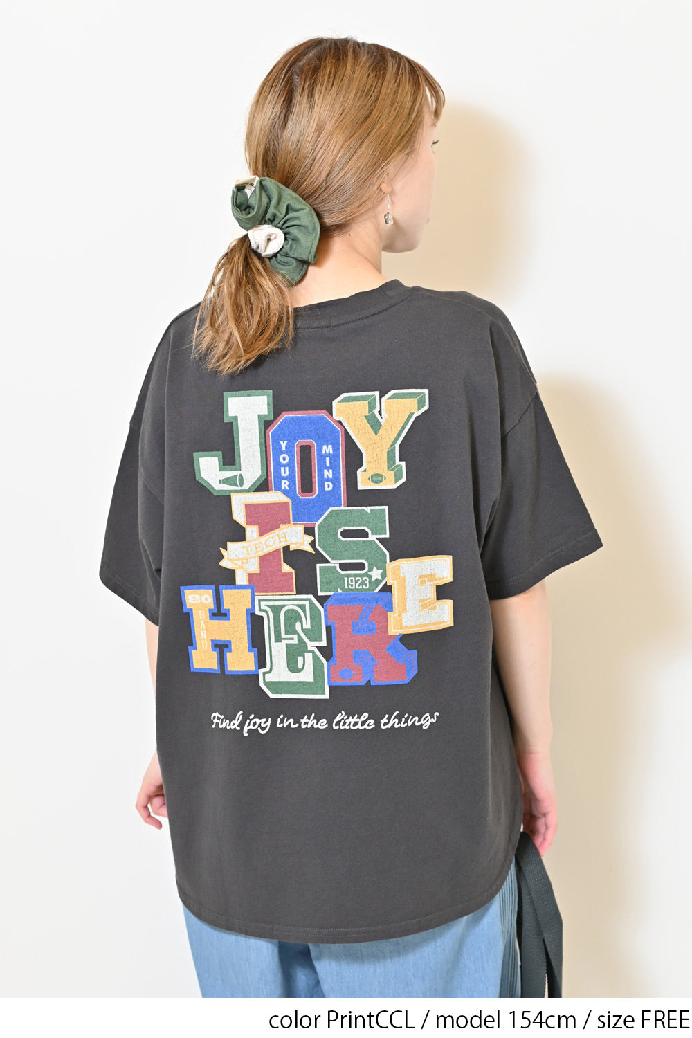 ≪SALE≫Patch Style Print Big Tee