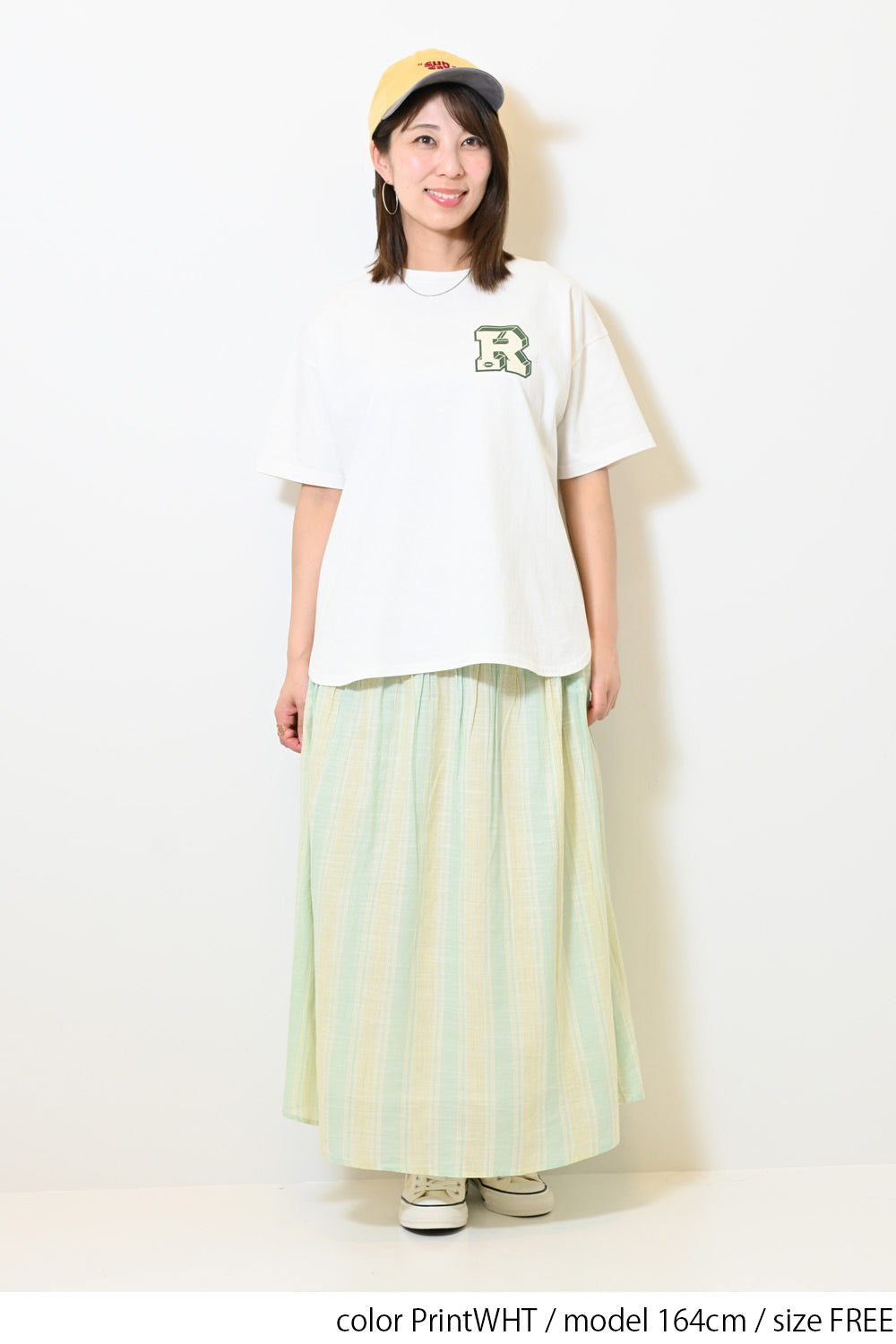 ≪SALE≫Patch Style Print Big Tee