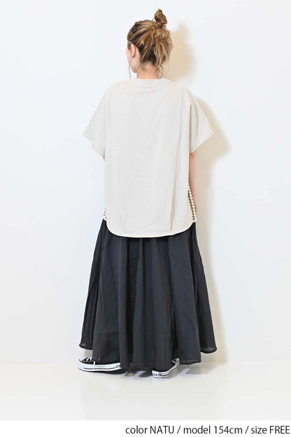 ≪SALE≫ Crochet Wide Pullover
