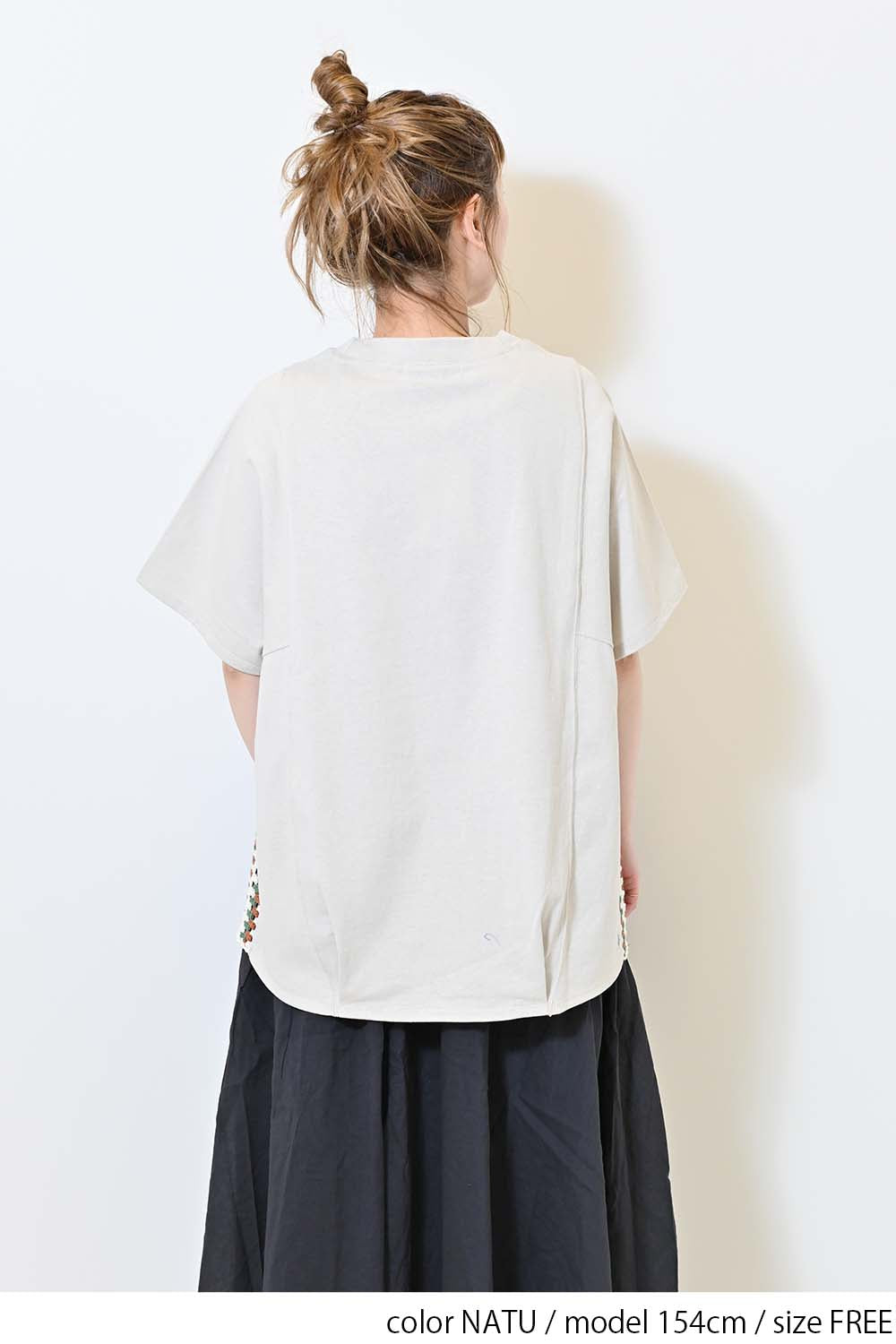 ≪SALE≫ Crochet Wide Pullover