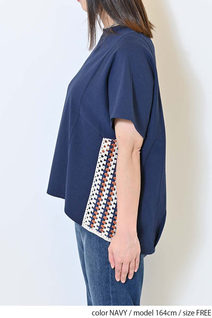 ≪SALE≫ Crochet Wide Pullover