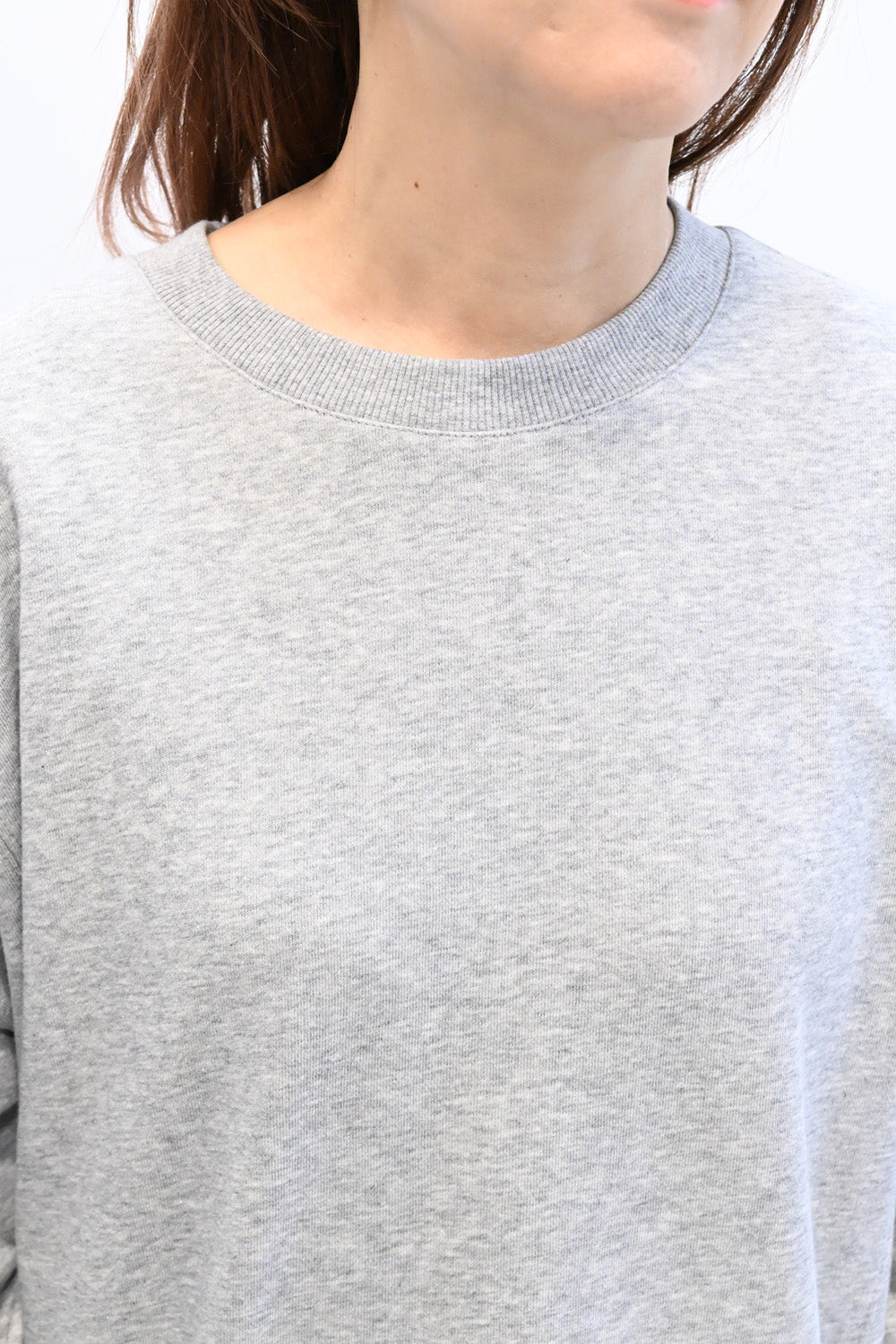 ≪SALE≫ Loose Tunic with Crochet Sleeve Fleece