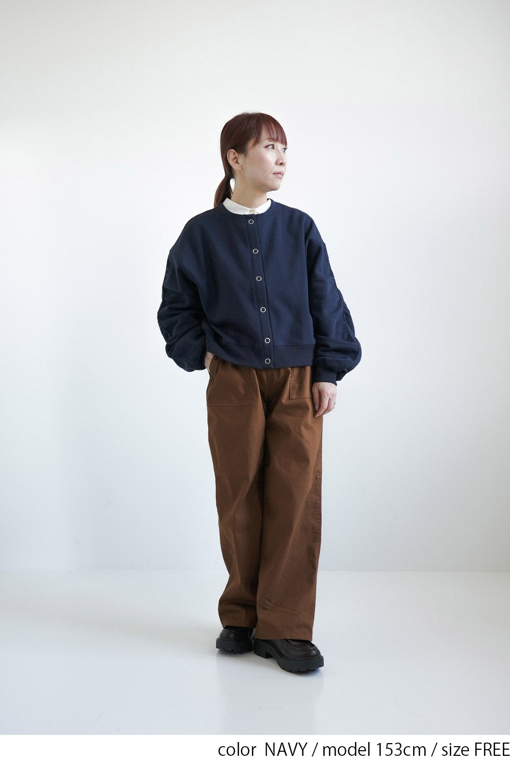 NAVY / 153cm / FREE