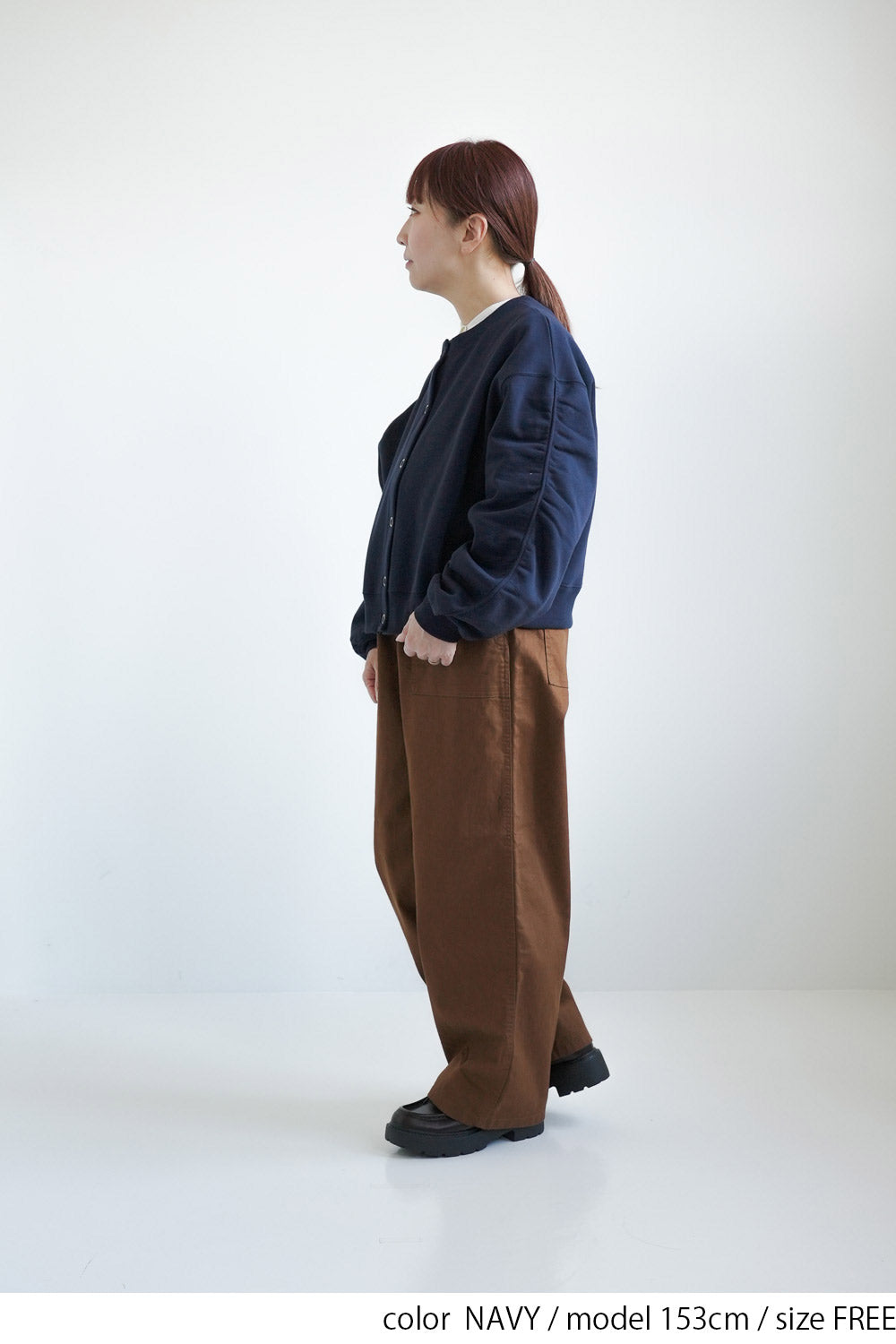 NAVY / 153cm / FREE