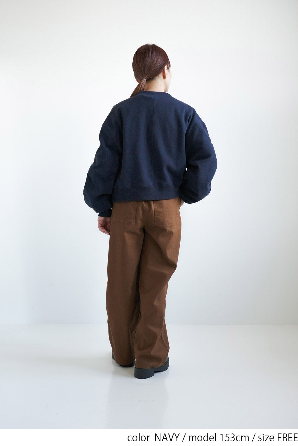 NAVY / 153cm / FREE