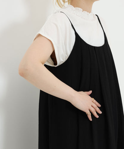《6月25日入荷予定》リネン混キャミワンピース