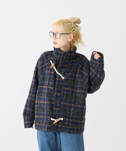 チェックブルー / 154cm / FREE 