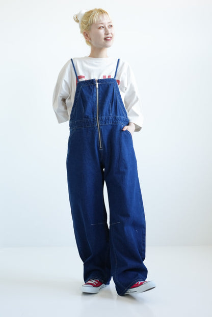 デニムサロペット