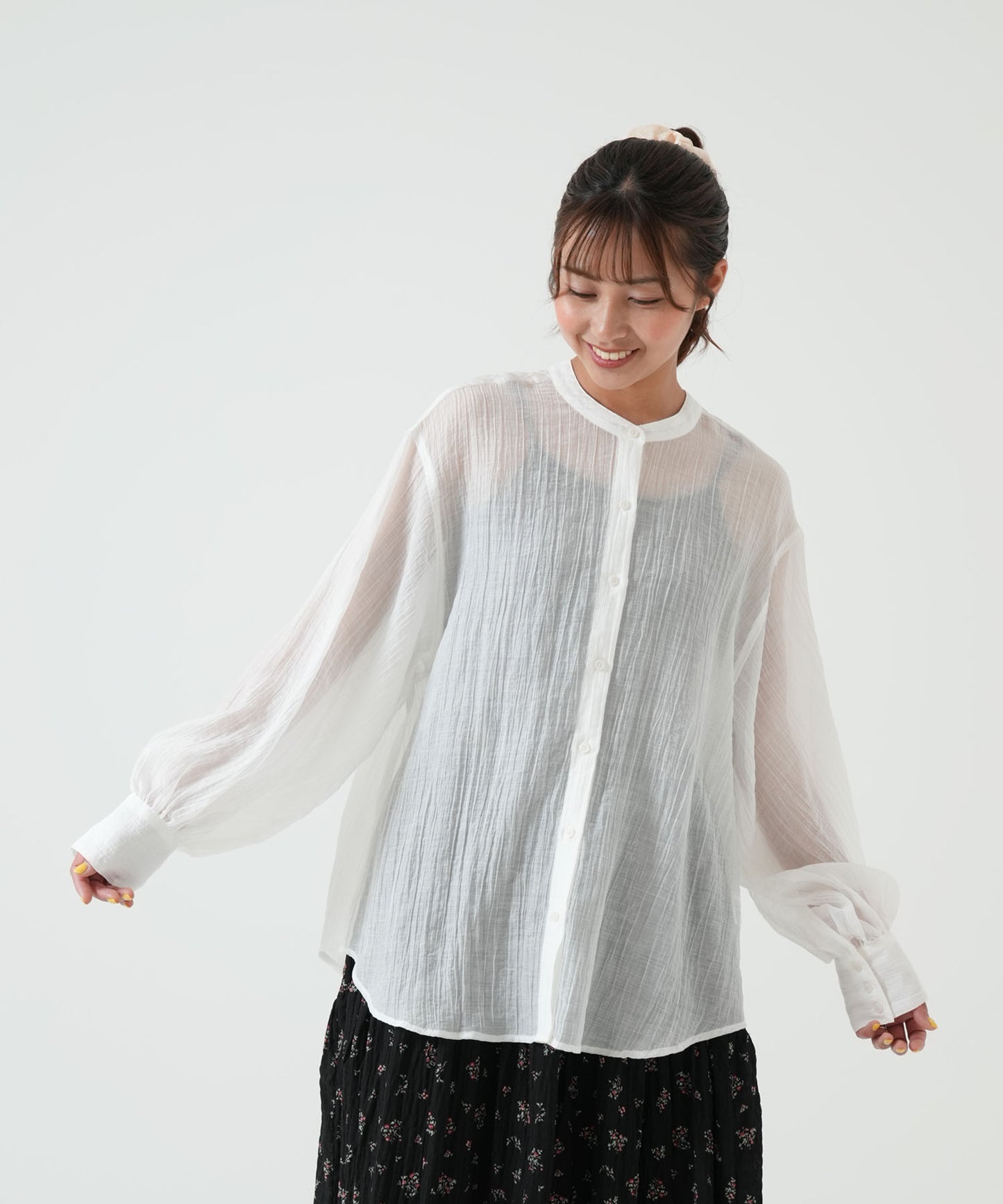 ホワイト / 162cm / FREE