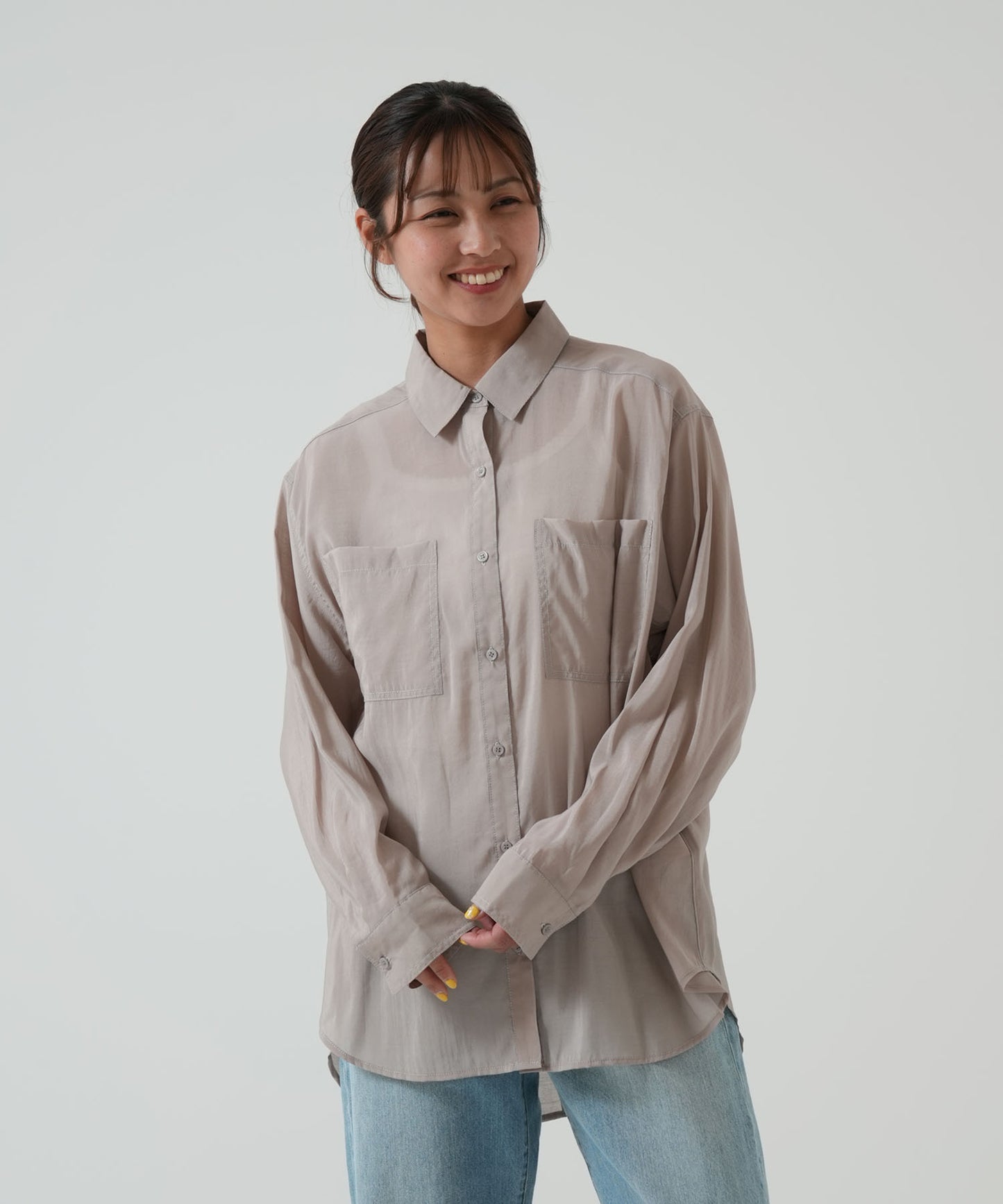 グレージュ / 162cm / FREE