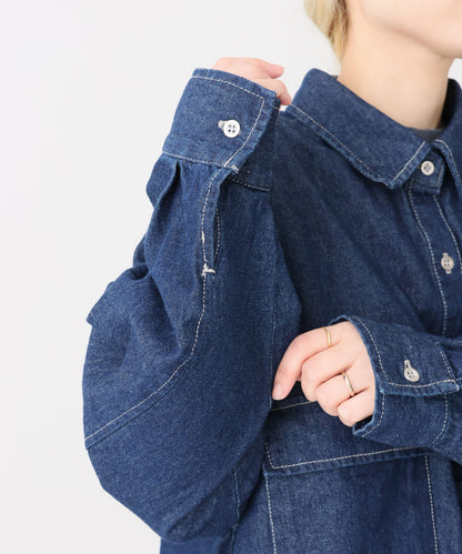《近日発売》デニムシャツ