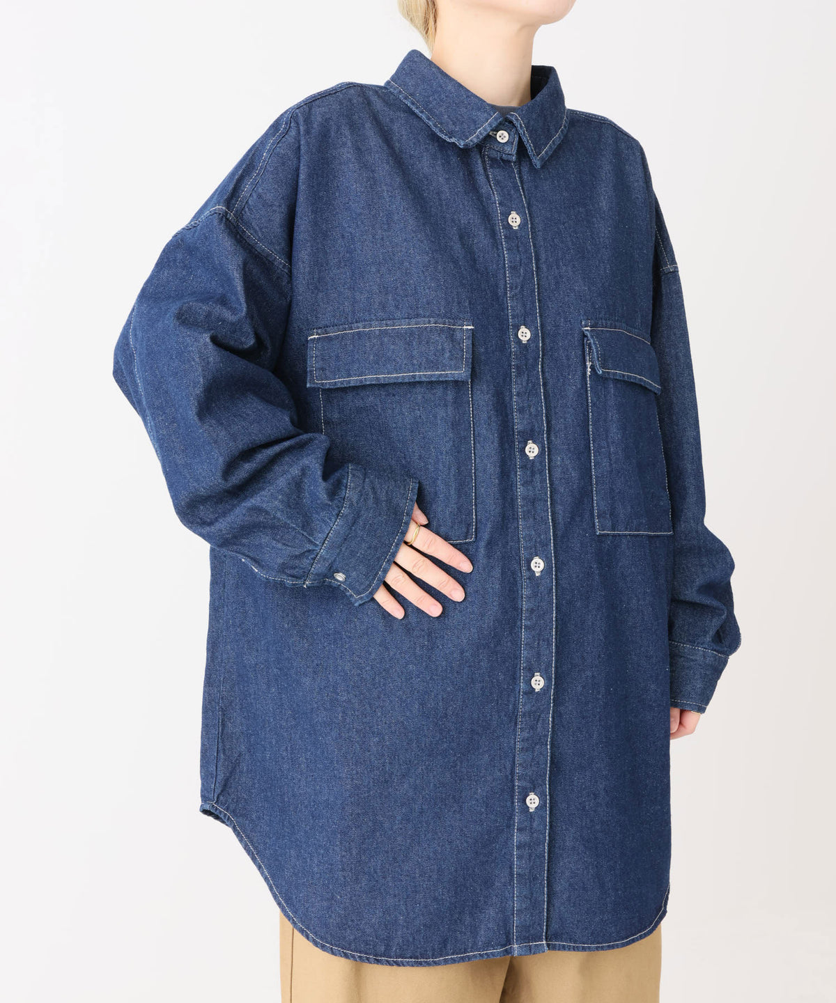 《近日発売》デニムシャツ