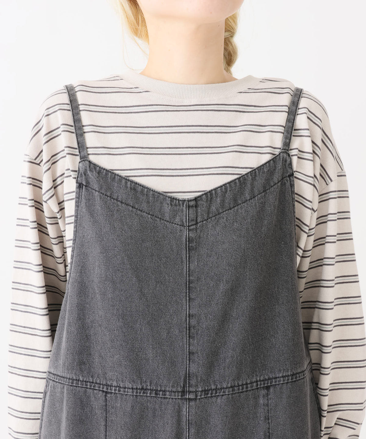 《9/18発売》デニムサロペットパンツ