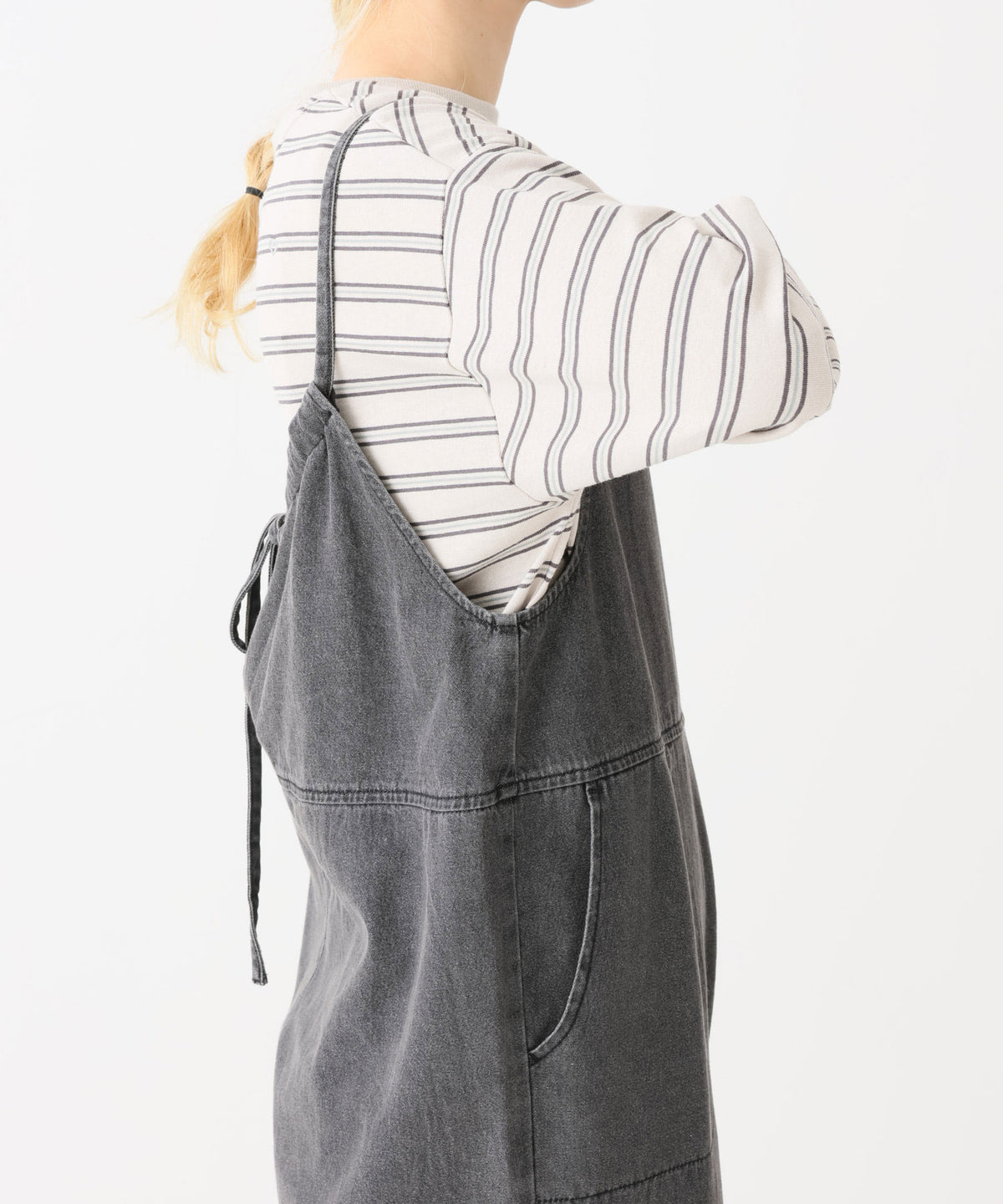 《9/18発売》デニムサロペットパンツ