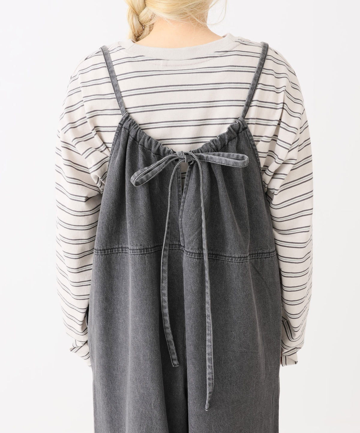 《9/18発売》デニムサロペットパンツ