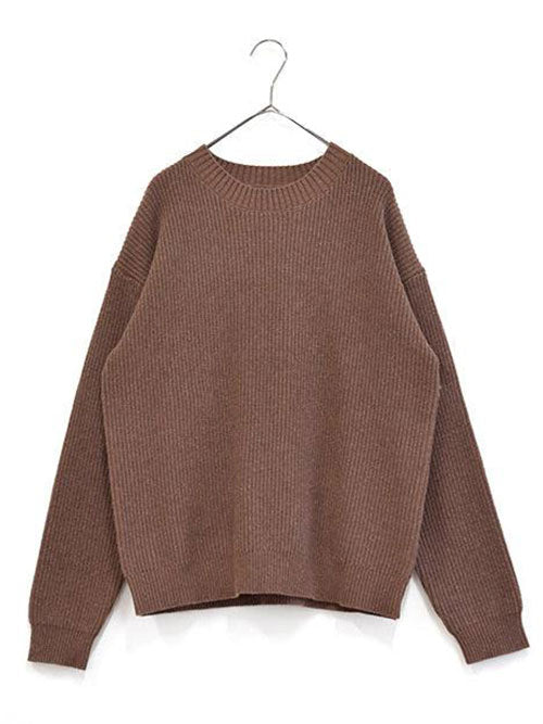 ≪SALE≫Rib Knit Pullover