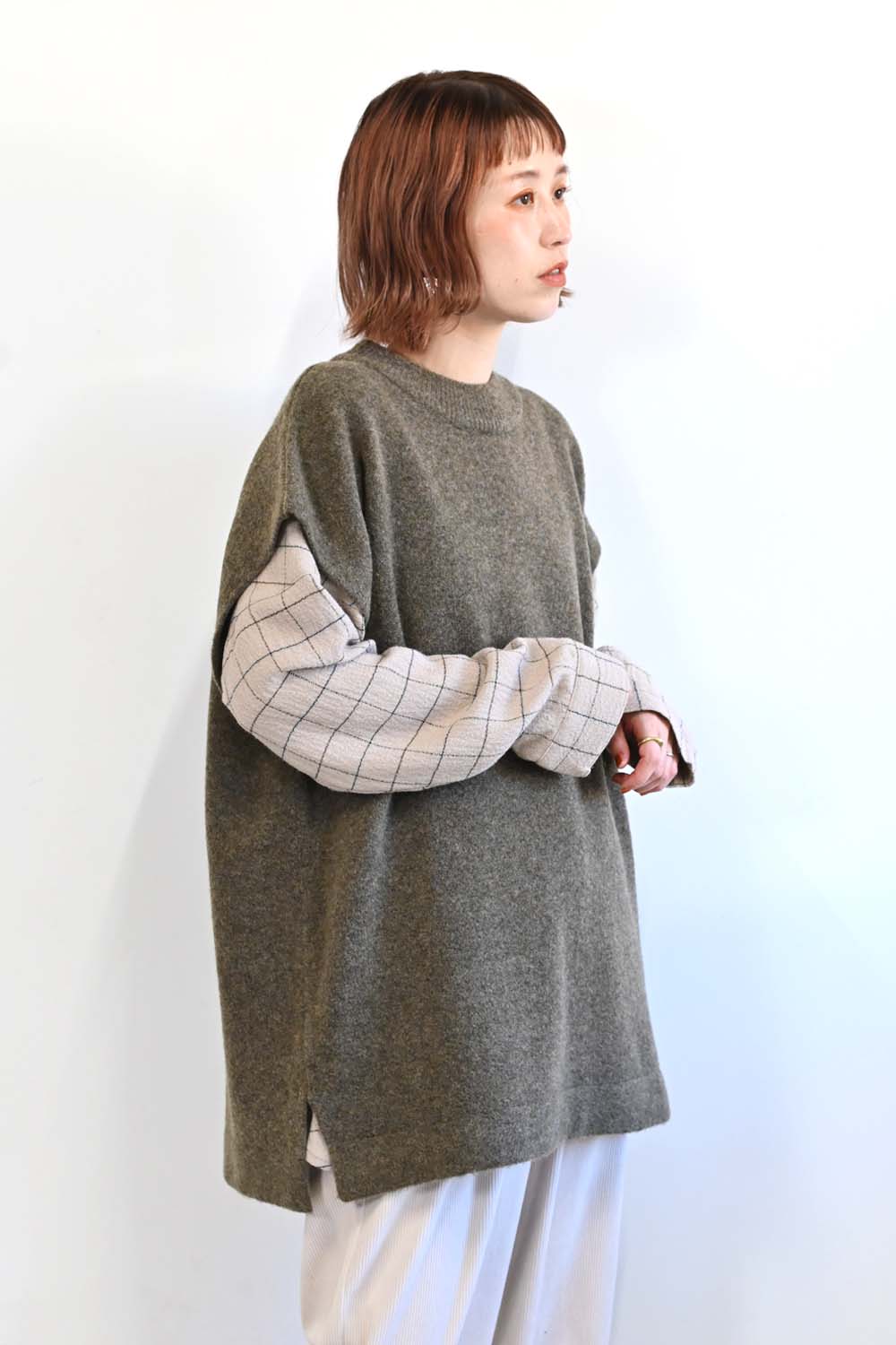 ≪SALE≫ Wool-Blend Cozy Knit Poncho