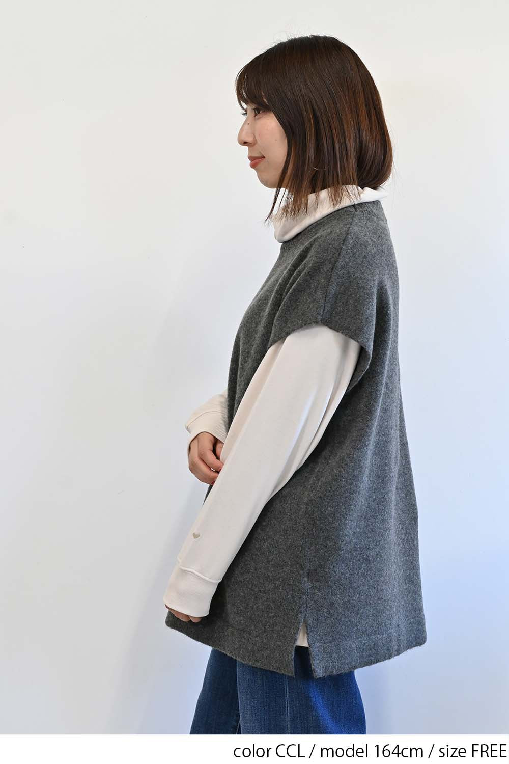 ≪SALE≫ Wool-Blend Cozy Knit Poncho