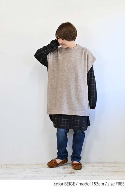 ≪SALE≫ Wool-Blend Cozy Knit Poncho