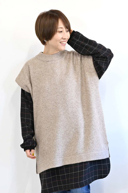≪SALE≫ Wool-Blend Cozy Knit Poncho
