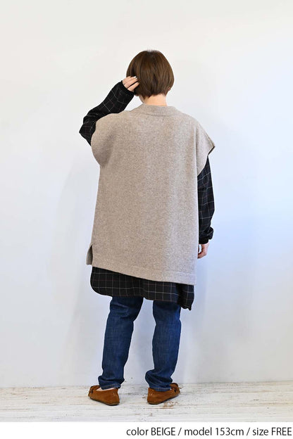 ≪SALE≫ Wool-Blend Cozy Knit Poncho