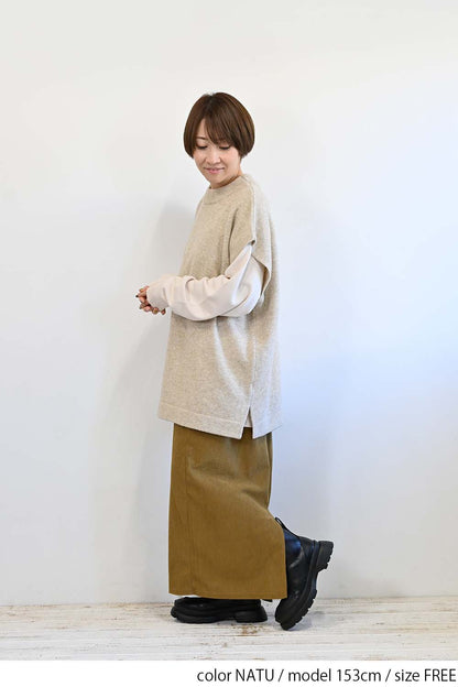 ≪SALE≫ Wool-Blend Cozy Knit Poncho