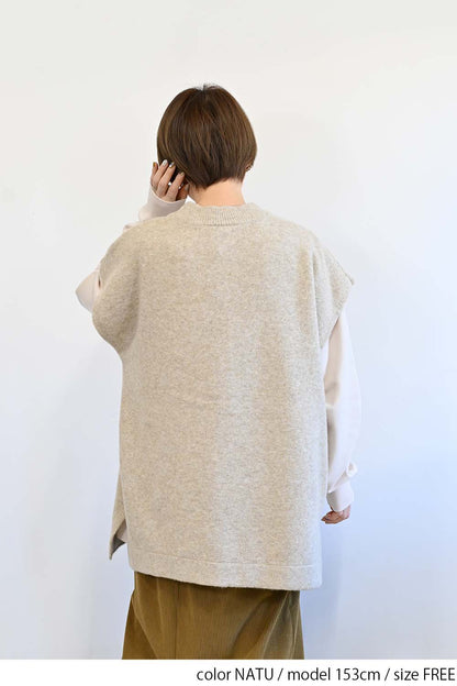 ≪SALE≫ Wool-Blend Cozy Knit Poncho