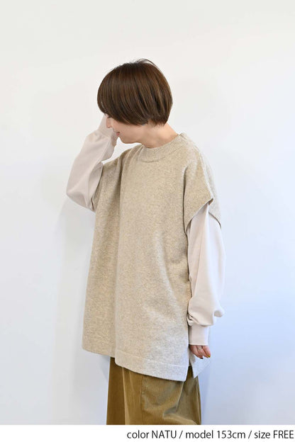 ≪SALE≫ Wool-Blend Cozy Knit Poncho