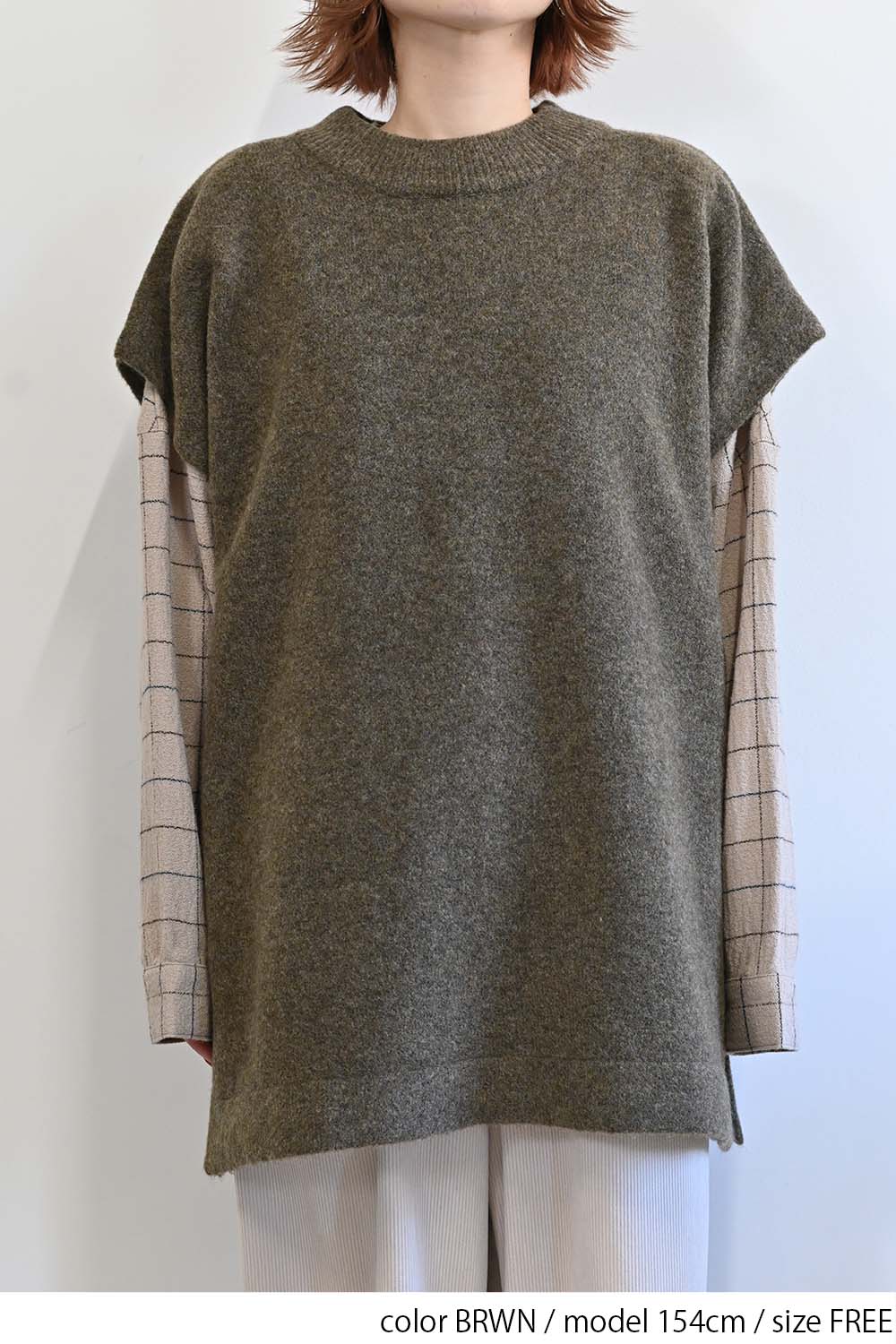 ≪SALE≫ Wool-Blend Cozy Knit Poncho