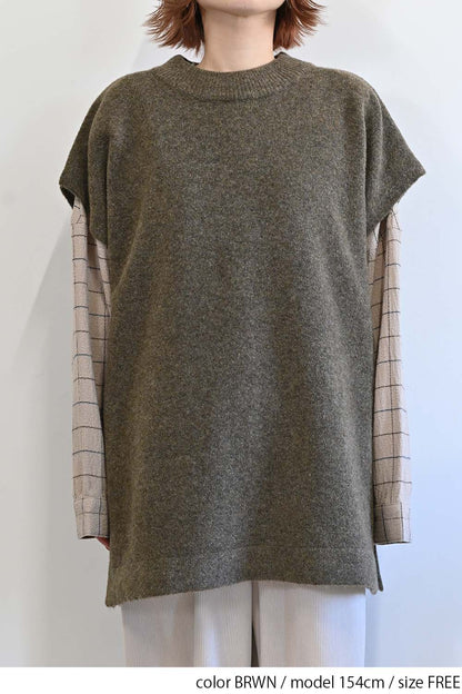 ≪SALE≫ Wool-Blend Cozy Knit Poncho