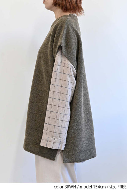 ≪SALE≫ Wool-Blend Cozy Knit Poncho