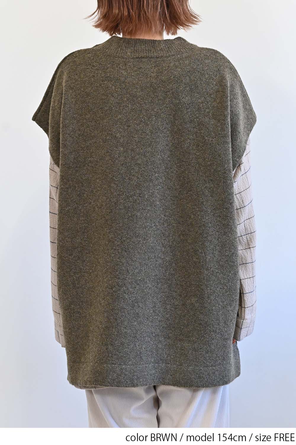 ≪SALE≫ Wool-Blend Cozy Knit Poncho