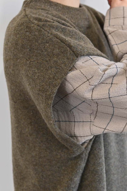 ≪SALE≫ Wool-Blend Cozy Knit Poncho