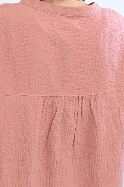 ≪SALE≫ Dobby Panel Gathered Tunic