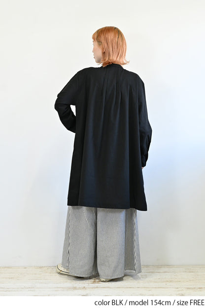 ≪SALE≫ Asymmetrical Hem A-Line Tuck Tunic