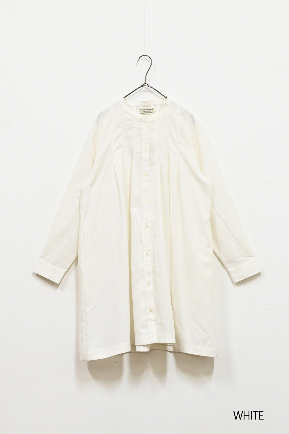 ≪SALE≫ Asymmetrical Hem A-Line Tuck Tunic