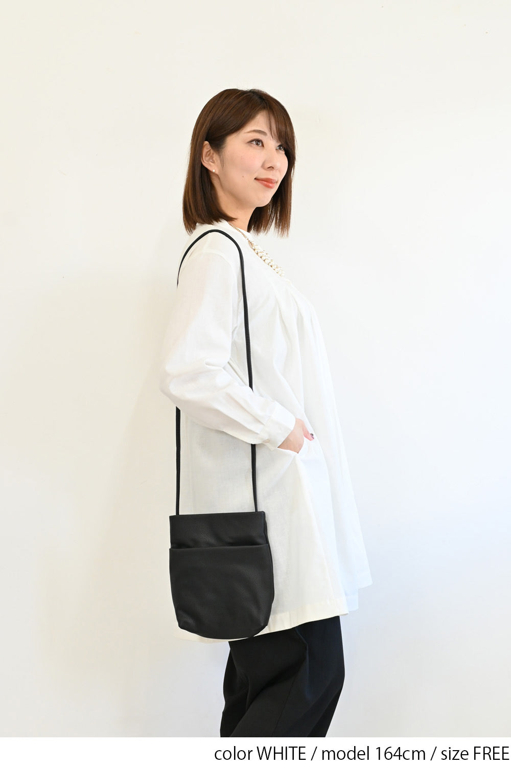 ≪SALE≫ Asymmetrical Hem A-Line Tuck Tunic